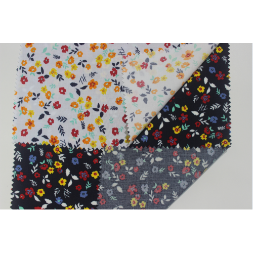 hotsale printed 100%rayon printed poplin fabric for cloting